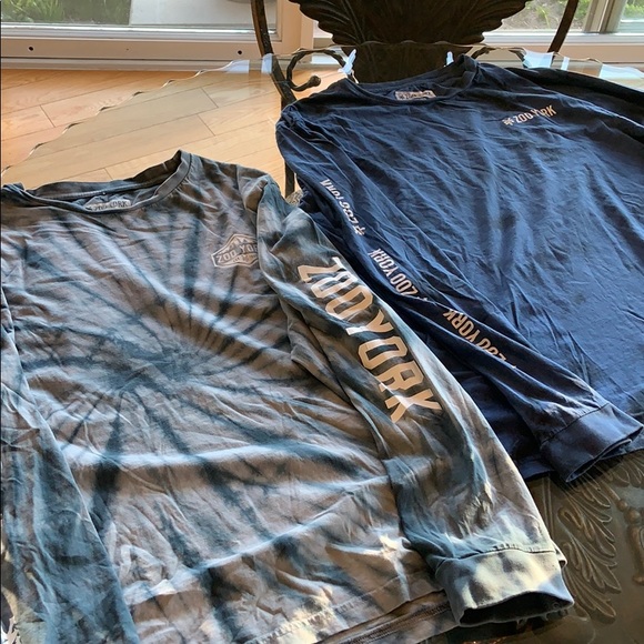 Zoo York long sleeve tee bundle